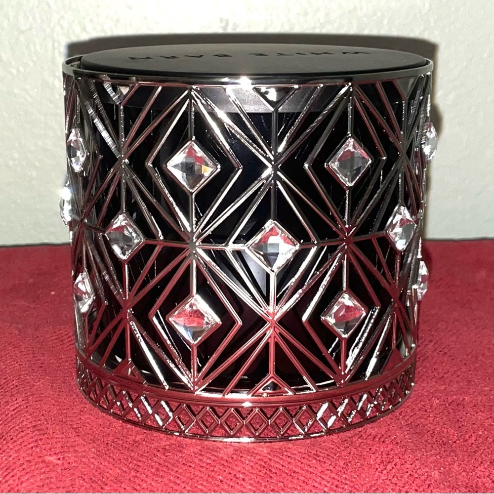 Bath & Body Works DIAMOND BLING THREE WICK CANDLE HOLDER